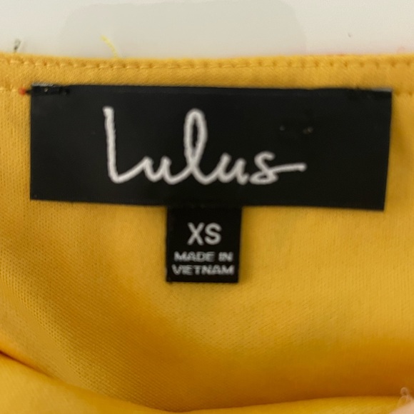 Lulu’s Yellow Floral Print High Low Asymmetrical Maxi Dress - Picture 7 of 12